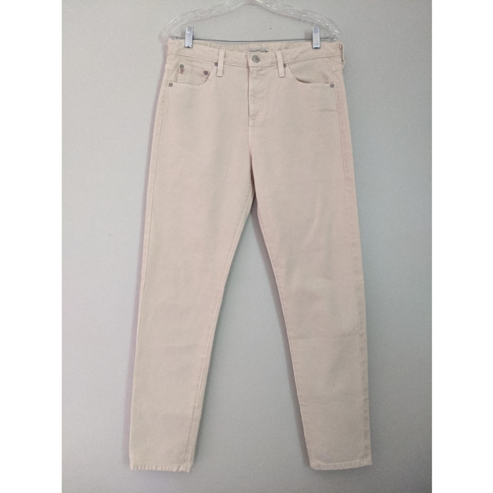 Alexa Chung for AG Cream Skinny Jeans